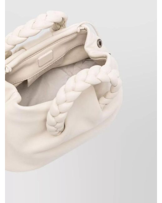 Hereu Natural Bombon Mini Calf Leather Shoulder Bag