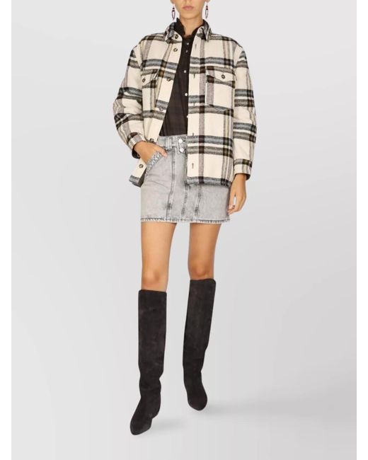 Isabel Marant Natural Wool Blend Jacket