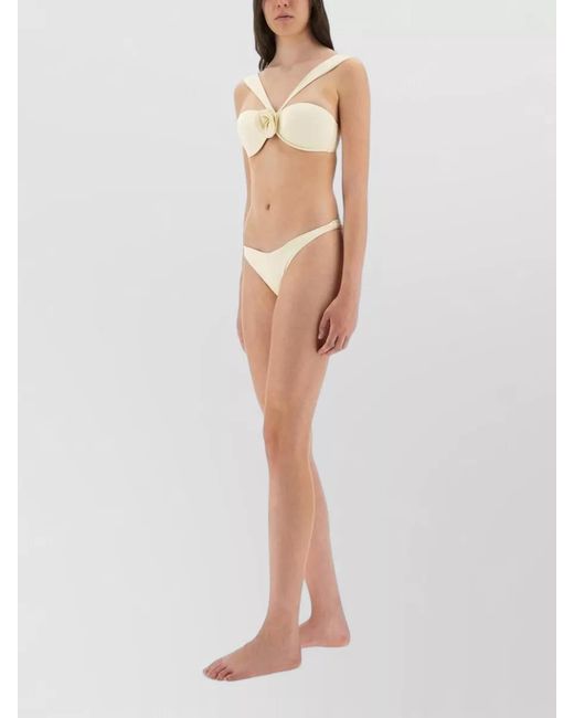 LaRevêche Natural Bikini Bottom Sahar Adjustable Straps Minimal