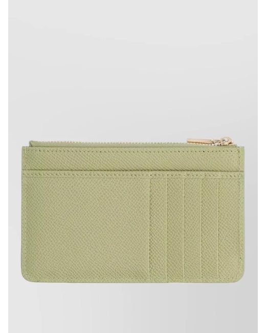 Dolce & Gabbana Natural Leather Cardholder