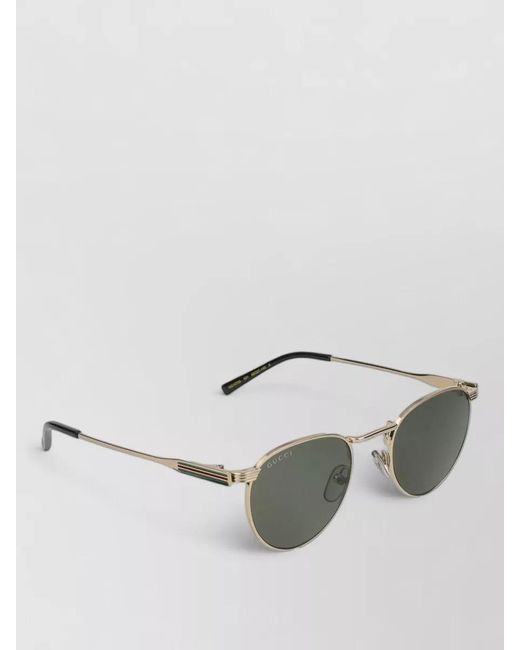 Gucci Multicolor Sunglasses Gg1875S 001 Round Metal Frame for men