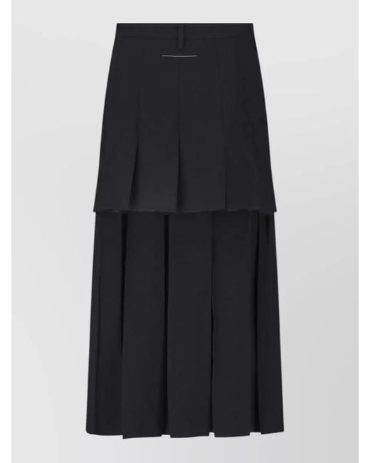 MM6 by Maison Margiela Black Tailored Trousers