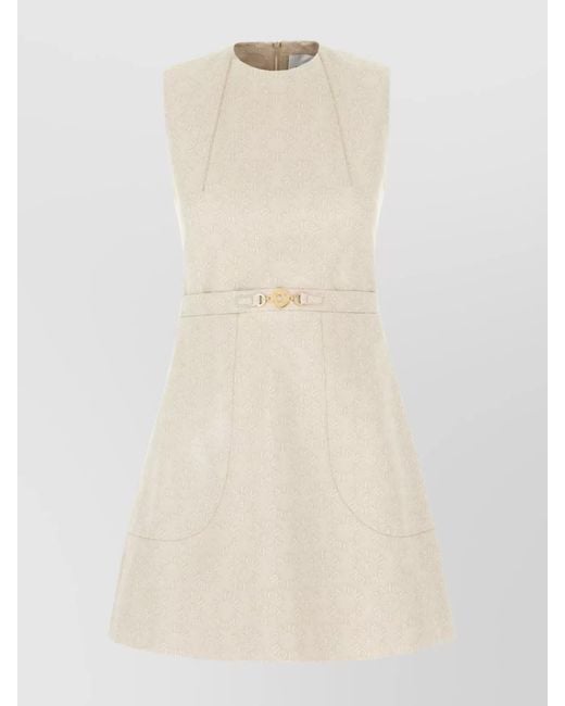 Patou Natural Cotton Mini Dress