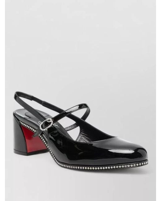 Christian Louboutin Black Patent Leather Pumps