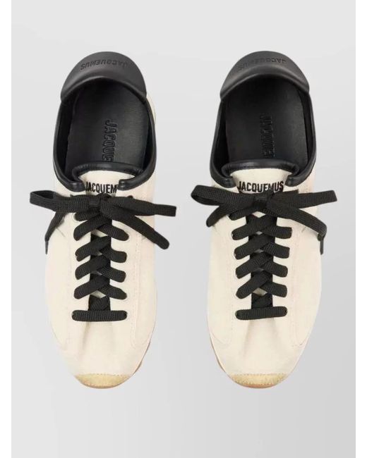 Jacquemus Multicolor Organic Cotton Low-Top Sneakers for men