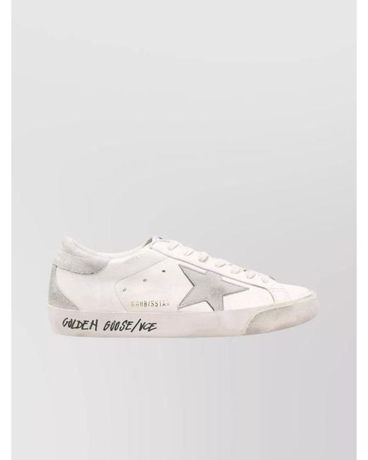Golden Goose Deluxe Brand Natural Leather Low-Top Sneakers for men