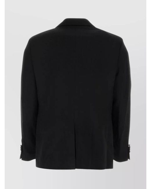 Etro Black Wool Blazer for men
