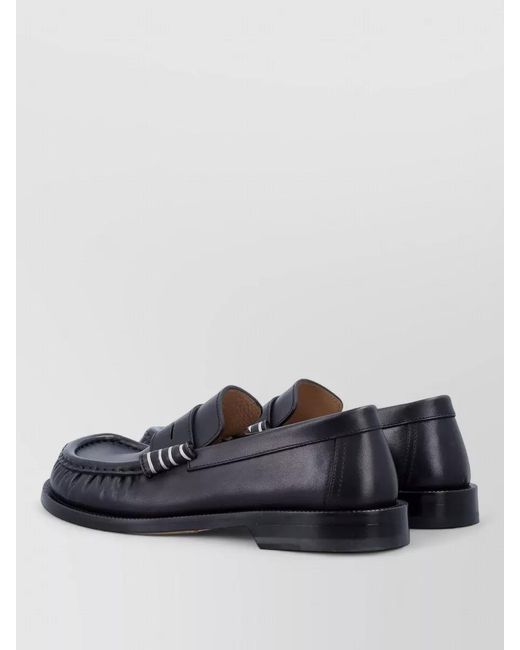 J.W. Anderson Gray Leather Loafers for men