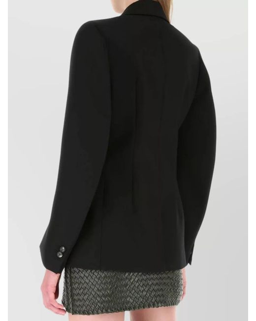 Bottega Veneta Black Wool Blazer