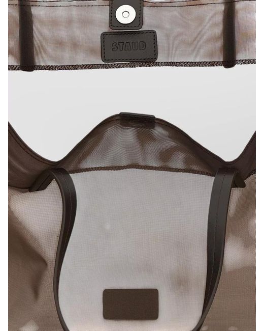 Staud Multicolor Large Mesh Tote Bag