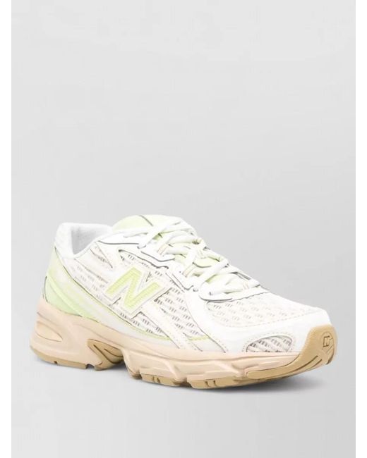 New Balance Natural Mesh Upper Sneakers Rubber Sole Design