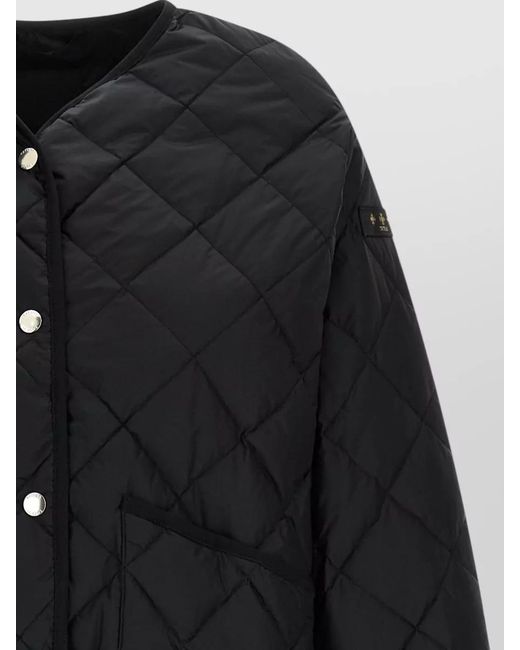 Tatras Black Larissa Down Jacket Long Sleeves Pockets