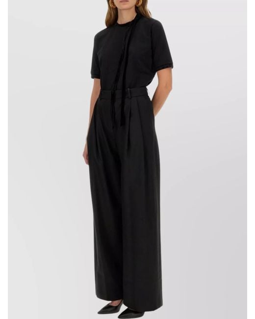 Nina Ricci Black Cotton T-Shirt