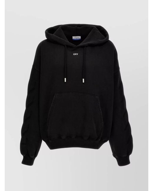 Off-White c/o Virgil Abloh Black Matthew Hoodie for men