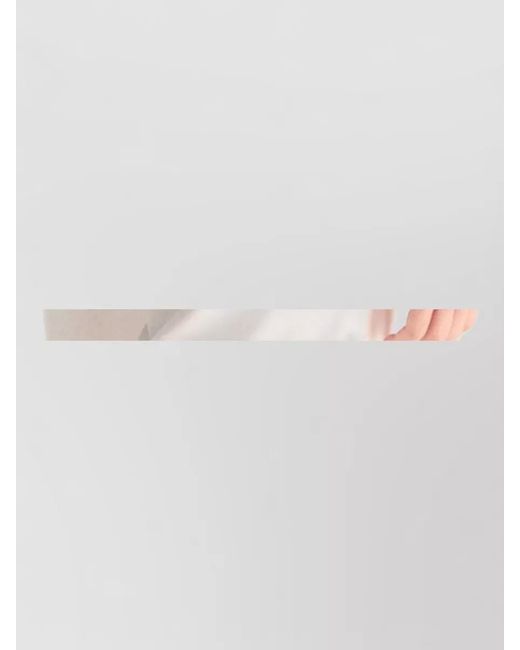 BIANCALANCIA Natural Short Sleeve T-Shirt Pocket Detail Rolled Cuffs