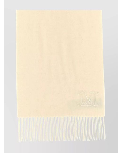 Max Mara Natural Cashmere Scarf