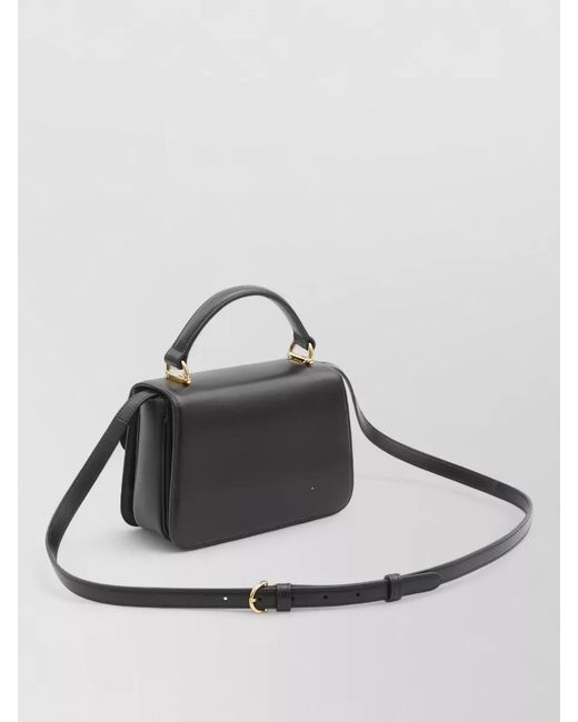 Gucci Black Small Smooth Leather Shoulder Bag