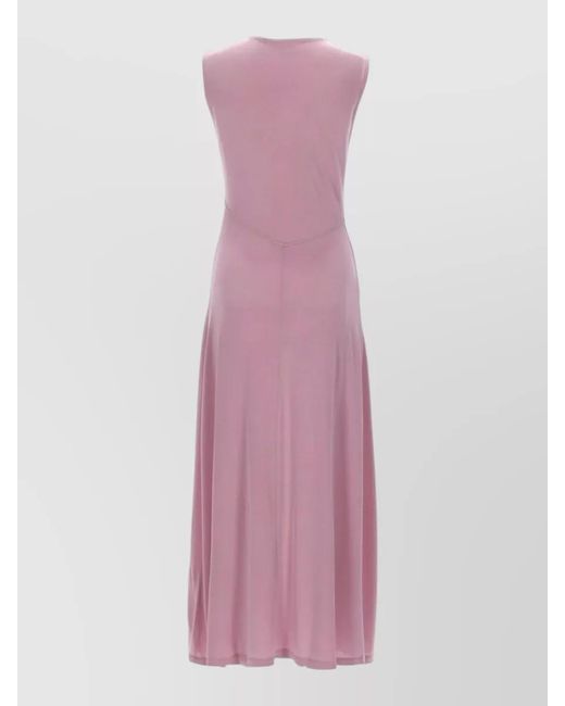 Baum und Pferdgarten Pink Jitske Dress Flower Detail Ruched Long
