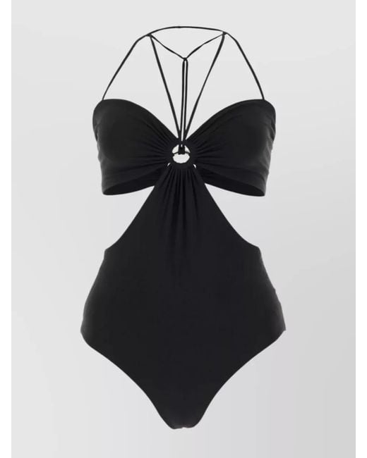 Nensi Dojaka Black Swimsuit