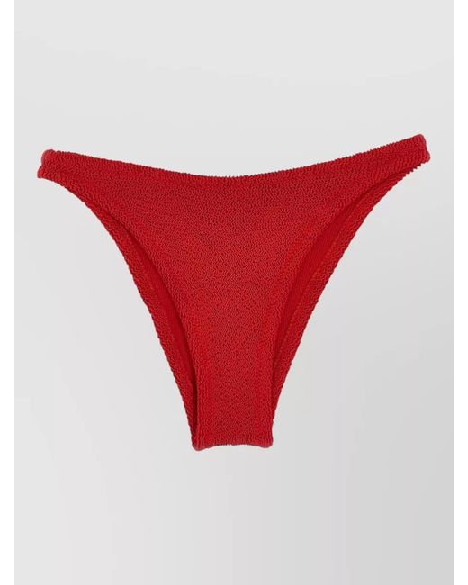 Mc2 Saint Barth Red Elise Bikini Briefs Elastic Waistband