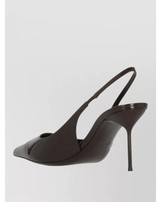 Paris Texas Multicolor High Heel Slingback Pointed Toe Pumps