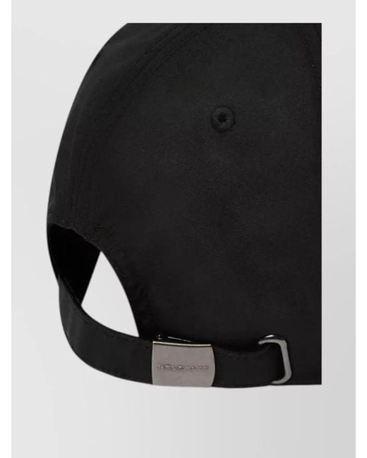 Belstaff Black Cotton Cap for men