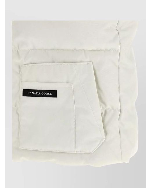 Canada Goose Natural Legacy High Collar Vest Front Pockets