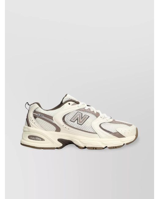 New Balance Metallic Leather Low-Top Sneakers
