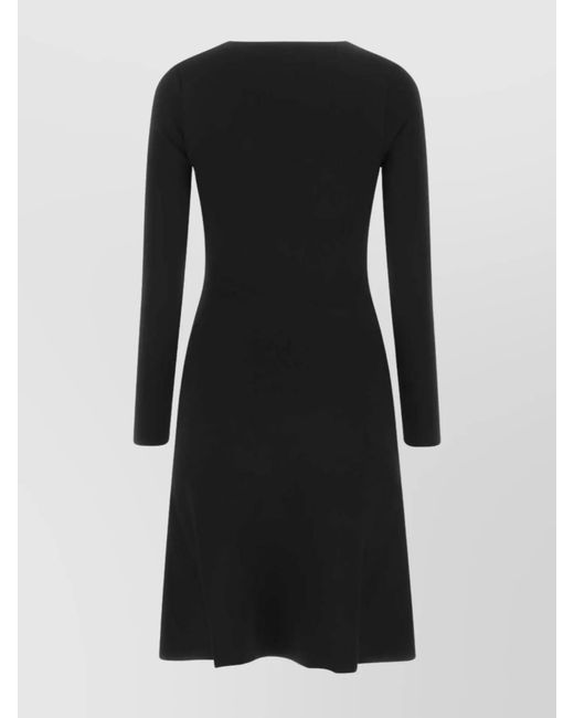 Stella McCartney Black Midi Dress
