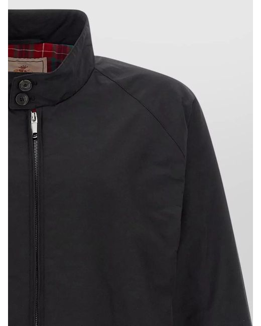 Baracuta Blue G4 High Collar Buttoned Cuffs Jacket for men