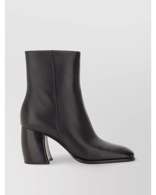 Michael Kors Black Leather Ankle Boots