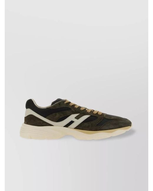 Hogan Multicolor Leather Low-Top Sneakers for men