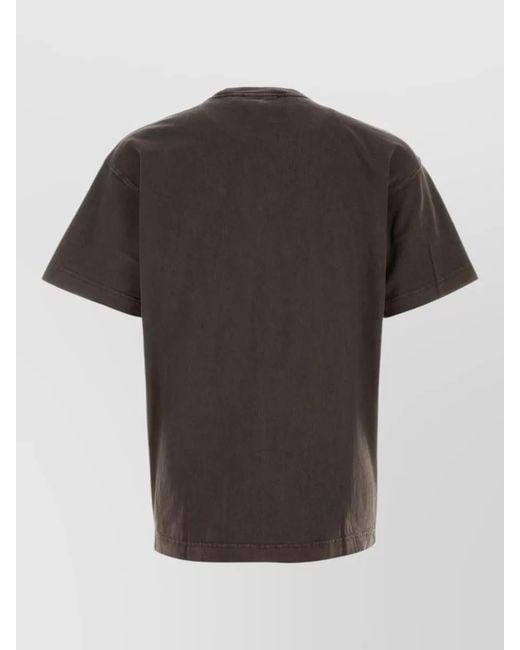 Carhartt Gray Cotton T-Shirt for men