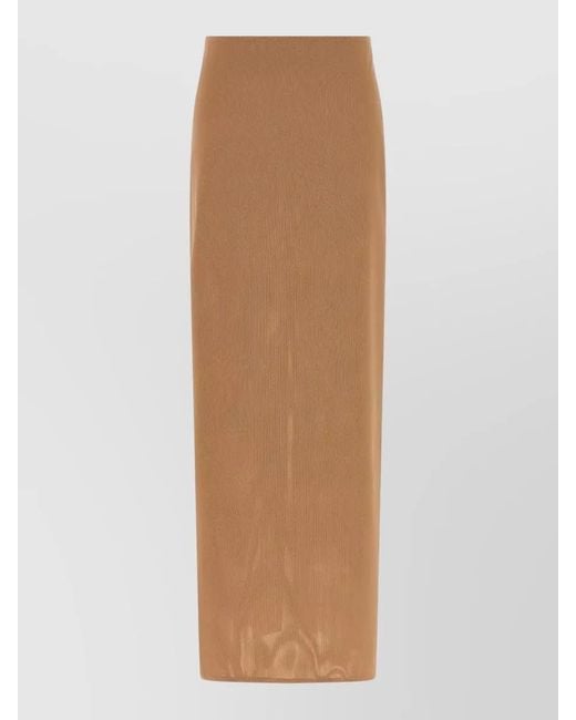 ARMARIUM Natural Jackie Skirt High Waist Back Slit