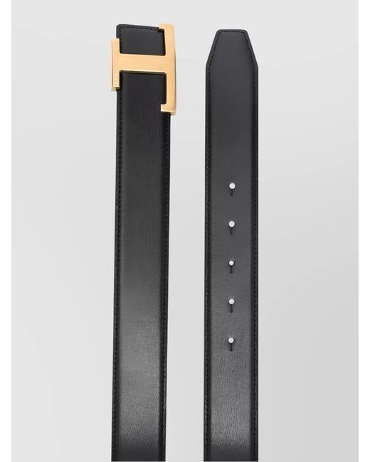 Tod's Blue Leather Belt for men