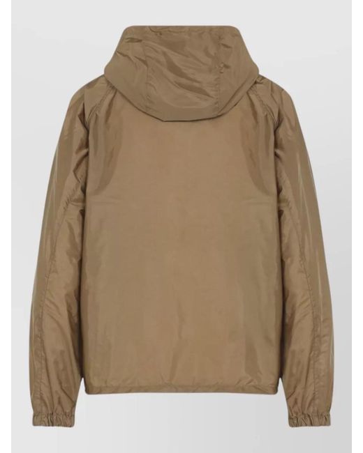Moncler Brown Hooded Parka Coat