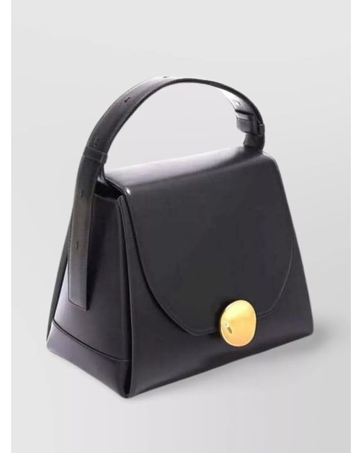 Jil Sander Blue Na Leather Mini Bag