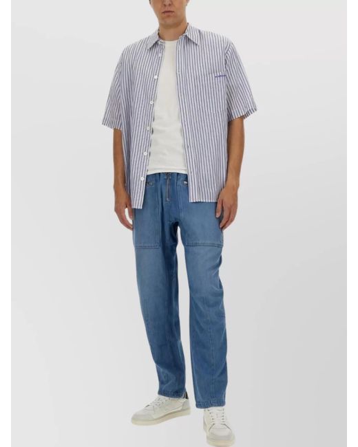Isabel Marant Blue Denim Jeans for men