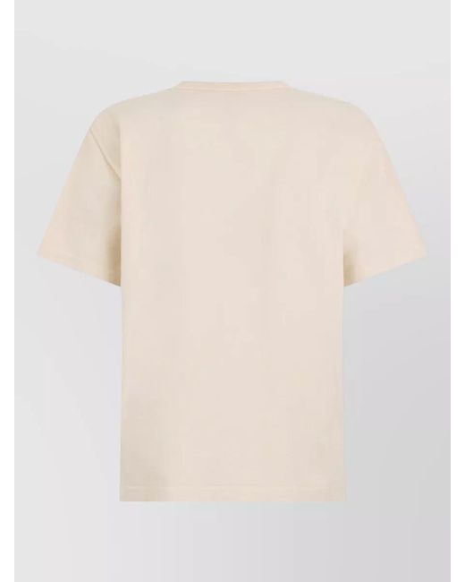 Stone Island Natural Cotton Short-Sleeve T-Shirt for men