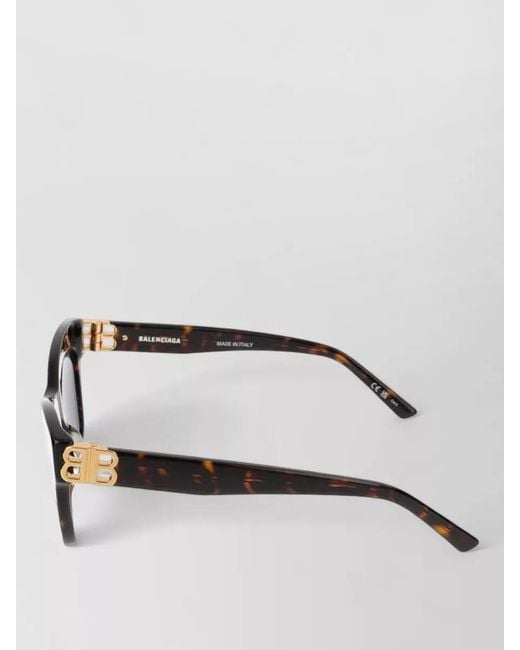 Balenciaga Gray Sunglasses Bb0132S 002 Metal Bridge 20