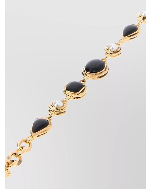 Saint Laurent Metallic Metal Bracelet