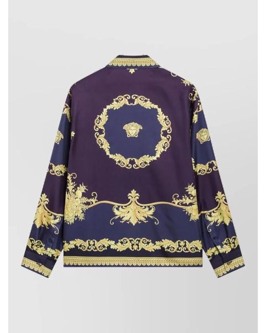 Versace Blue Shirt