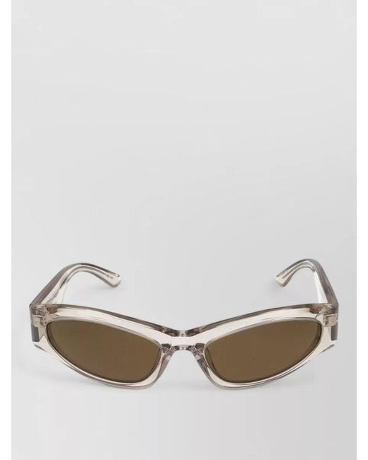 Balenciaga Natural Sunglasses Bb0387S 004 Cat Eye Tinted