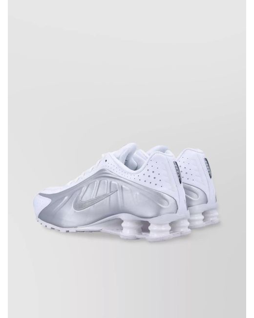 Nike White Synthetic Low-Top Sneakers
