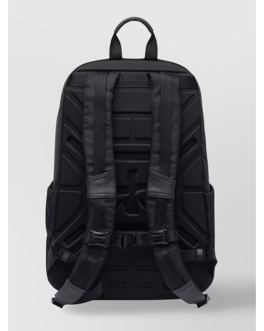 Premiata Blue Nylon Backpack for men
