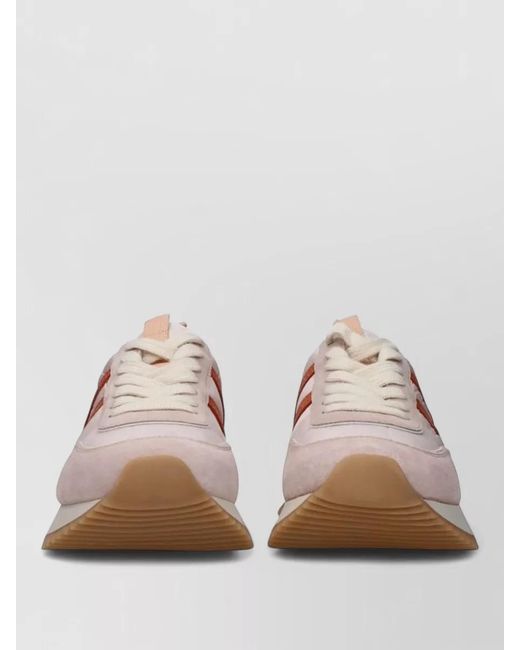Moncler Natural Chunky Low-Top Sneakers