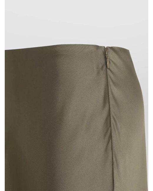 Ralph Lauren Green Masina A Line Skirt High Waist Maxi