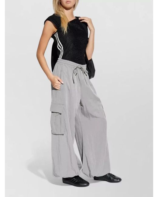Y-3 Black Waffle Knit Asymmetric One Shoulder Top