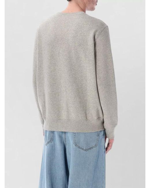 Polo Ralph Lauren Blue Bear Fleece Crewneck Long Sleeve Sweatshirt for men