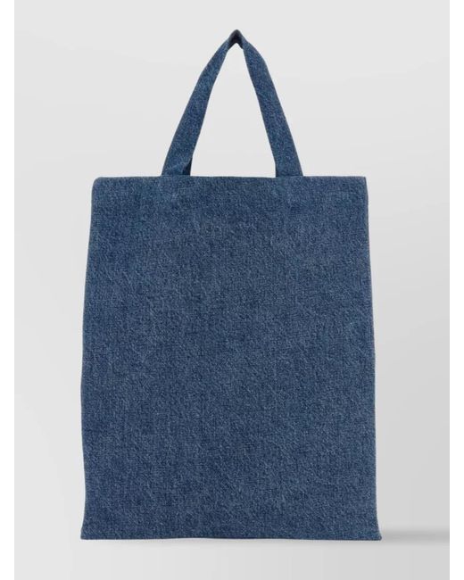 A.P.C. Blue Lou Mini Denim Tote Bag